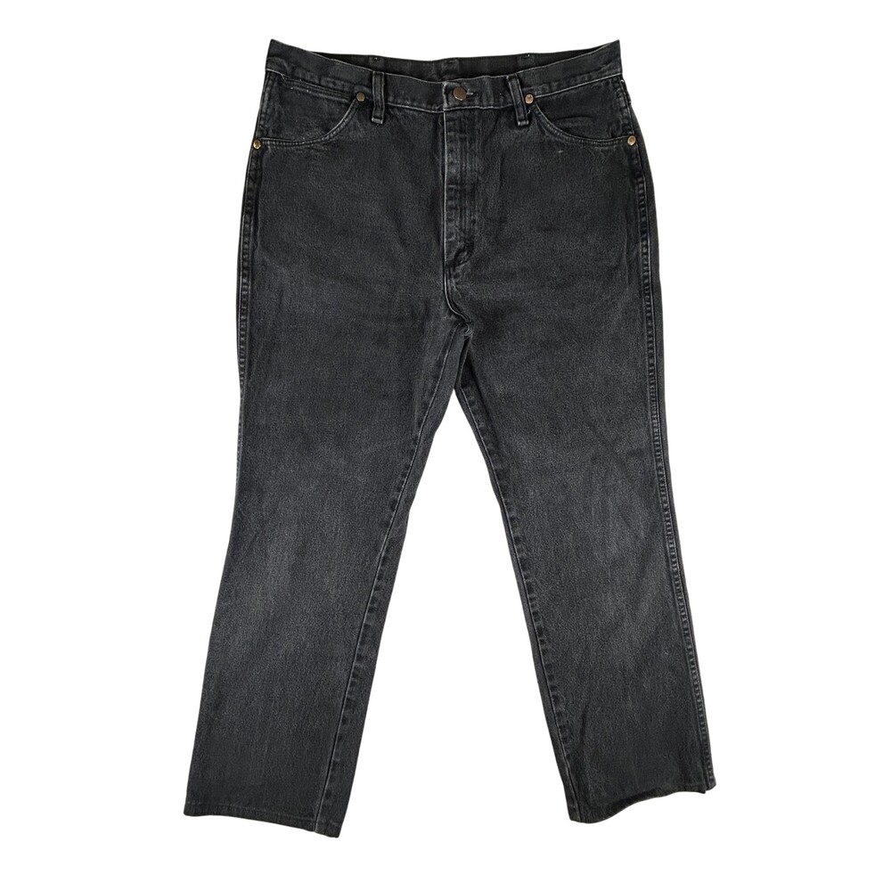 Wrangler Jeans Mens 36x30 Straight Leg Denim Classic 5 Pocket Zip Fly Pants